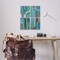 Stupell Industries Blue Wavy Arch Shapes 4pc Canvas Wall Art Set Design by Pippin Schupbach